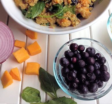 Wild Blueberry-Quinoa Power Salad