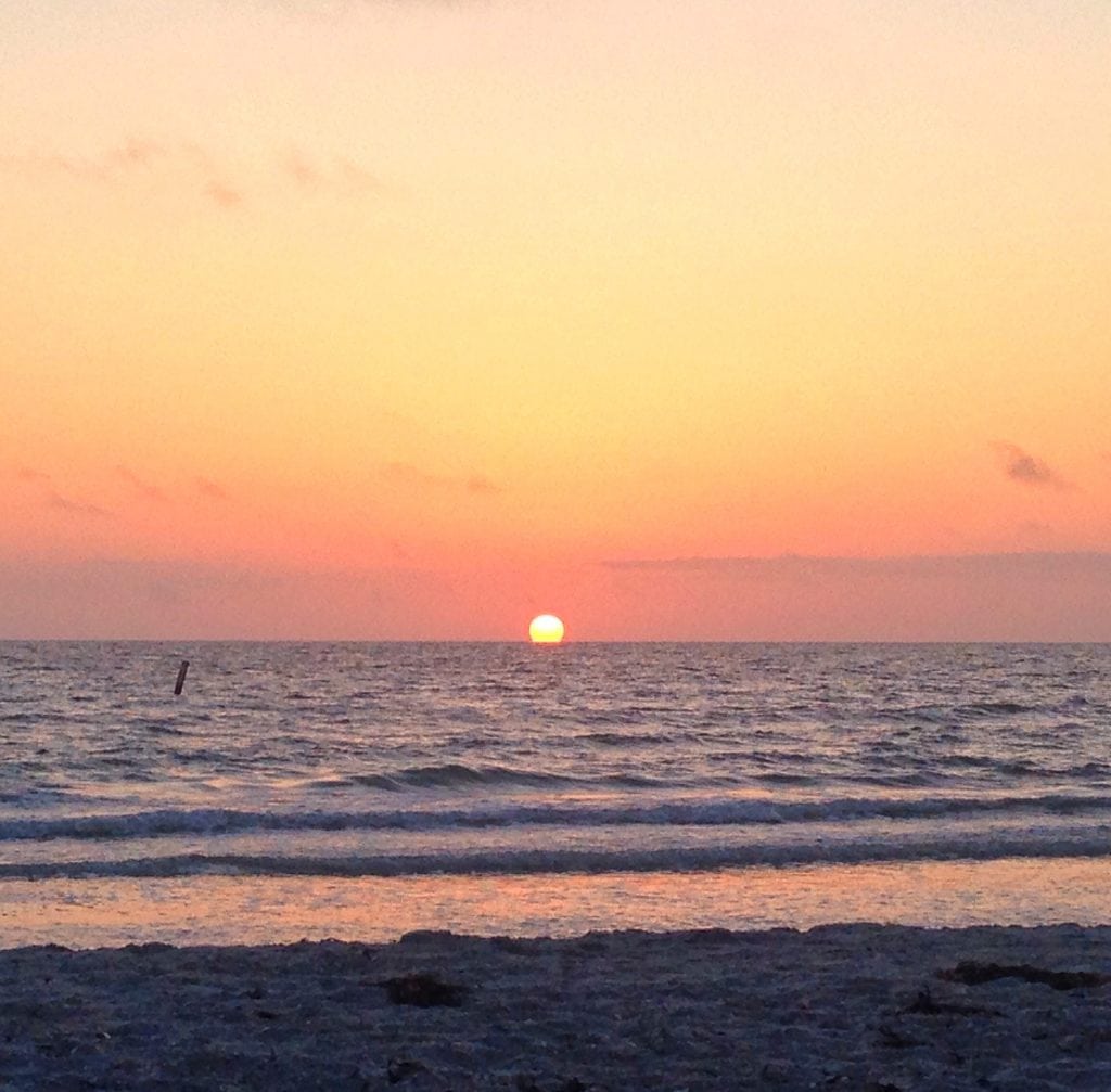Indian Rocks Beach Florida sunset