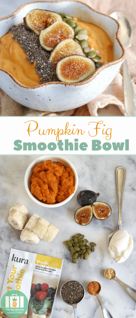 Pumpkin Fig Smoothie Bowl