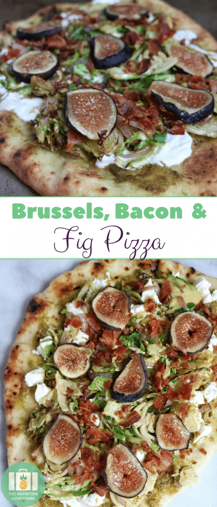 Brussels, Bacon & Fig Pizza