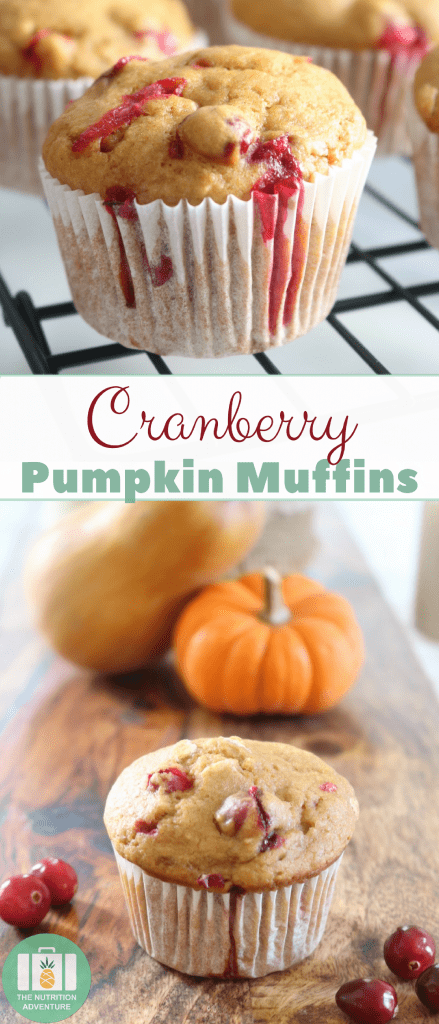 Cranberry Pumpkin Muffins