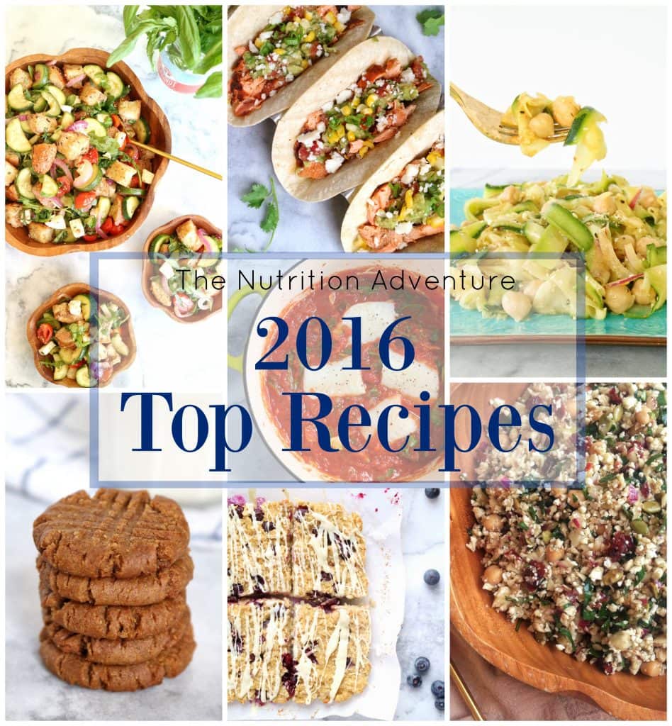 2016 Top Recipes | The Nutrition Adventure