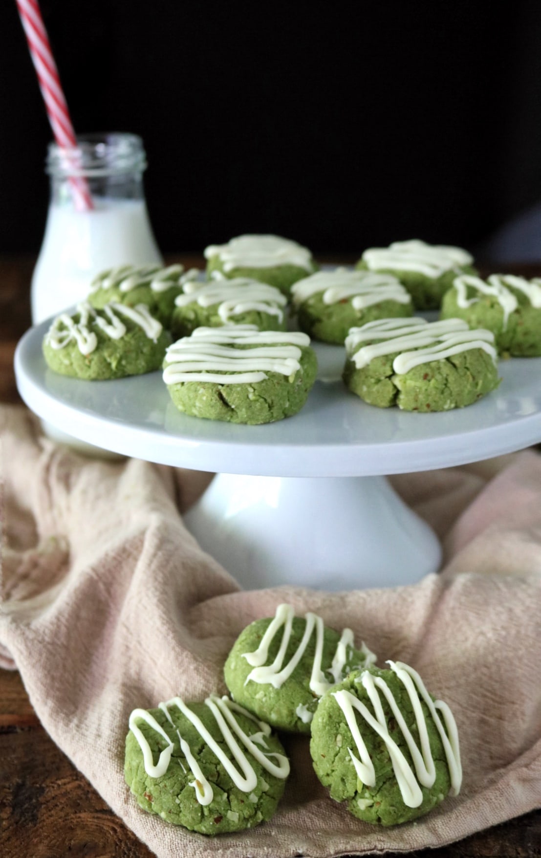 Matcha Almond Cookies | The Nutrition Adventure