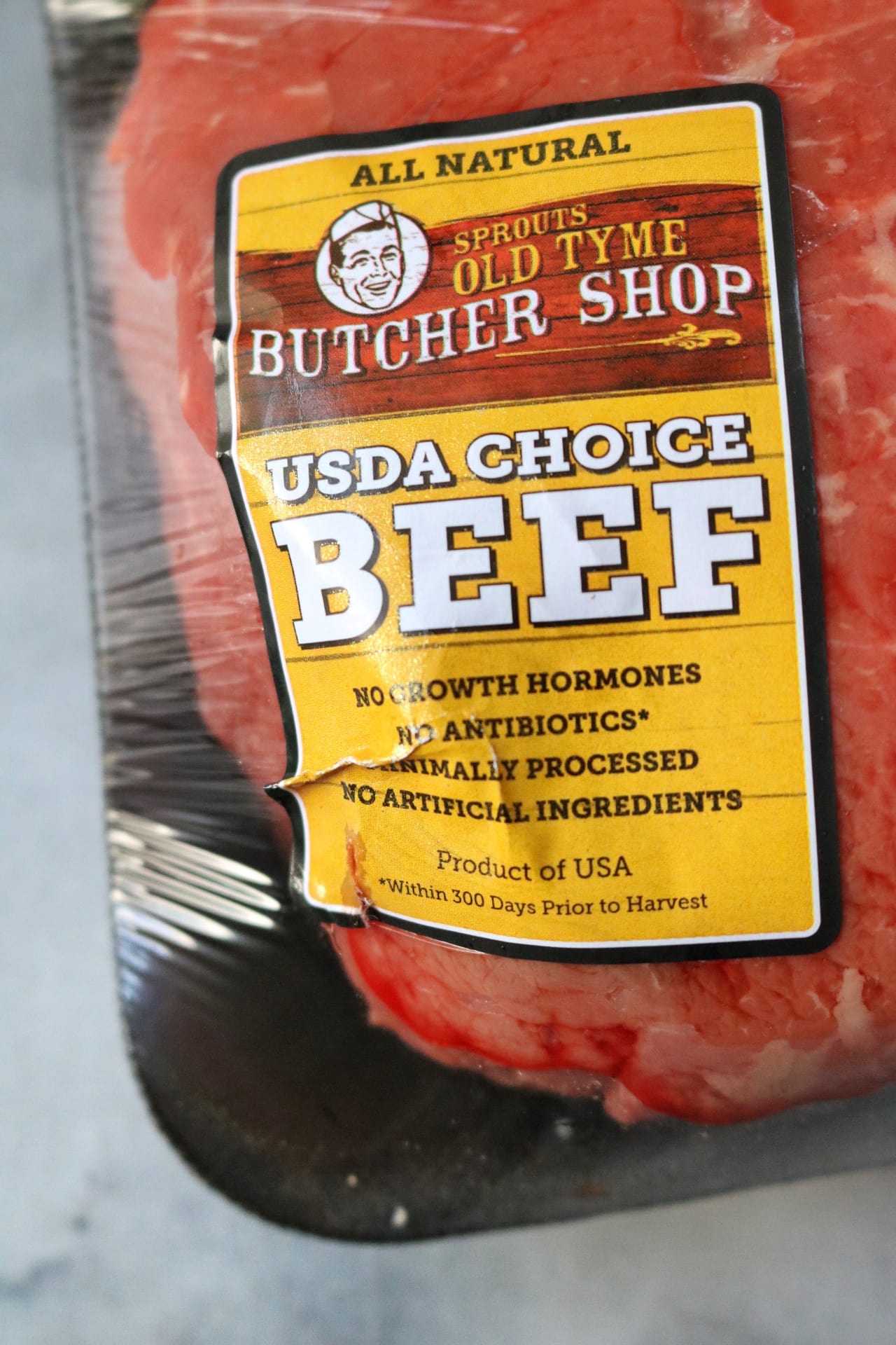 Sprouts Old Tyme USDA Choice Beef | The Nutrition Adventure