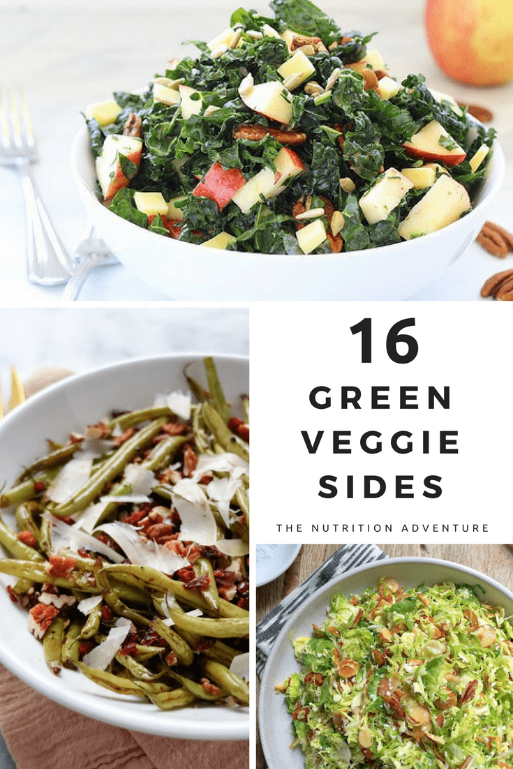 16 Green Veggie Sides | The Nutrition Adventure