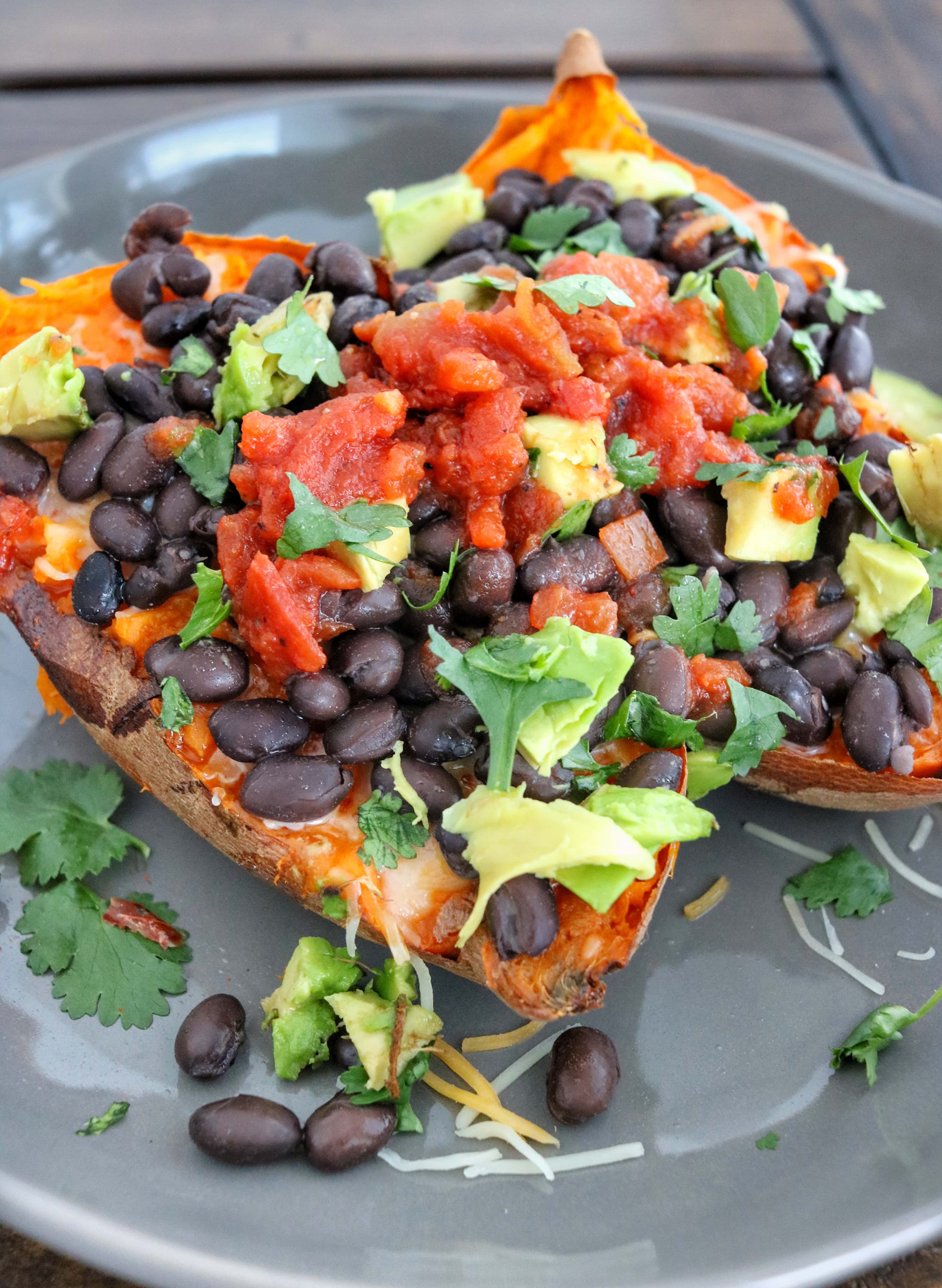 Loaded Mexican Sweet Potato | The Nutrition Adventure 