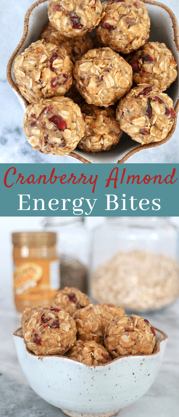 Cranberry Almond Energy Bites The Nutrition Adventure