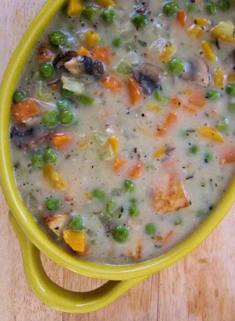 Tofu Veggie Pot Pie The Nutrition Adventure