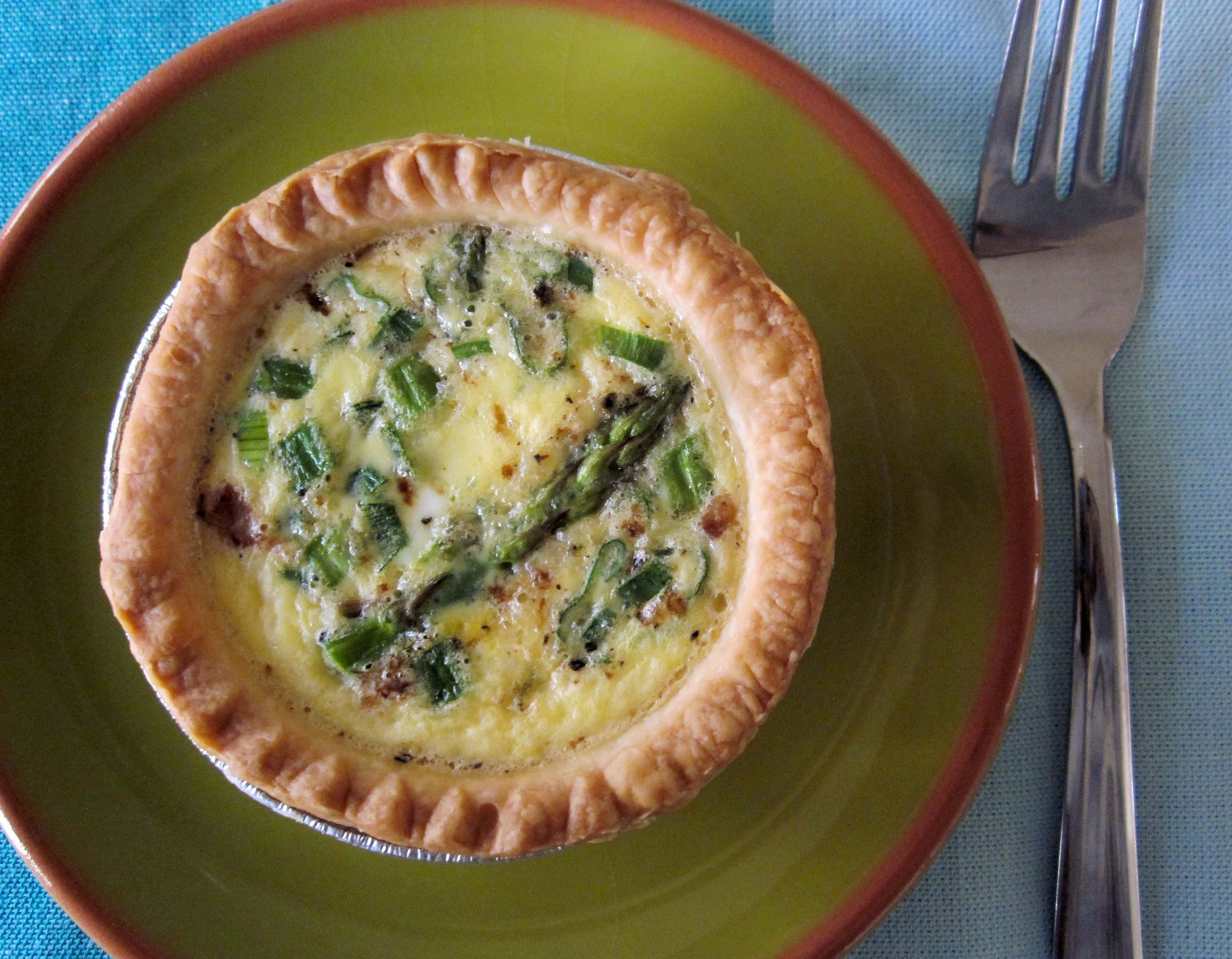 Spring Asparagus Quiche » The Nutrition Adventure