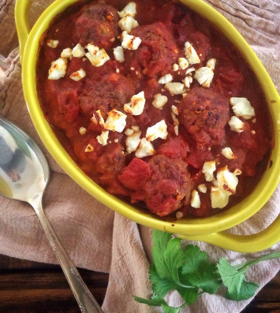 Lamb Meatballs in Tomato Curry Sauce