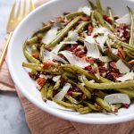 Green Beans with Pecans Cranberries & Parmesan