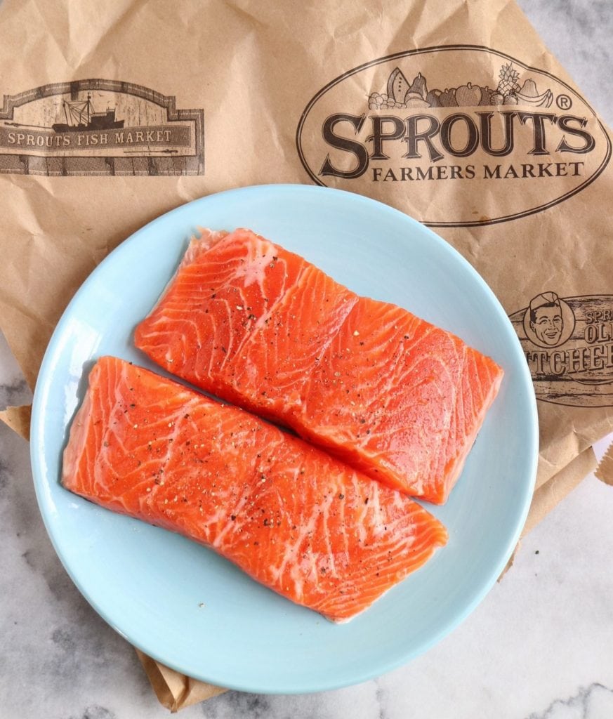 salmon fillets from Sprouts Farmers Market