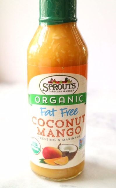 Sprouts Farmers Market fat free coconut mango dressing & marinade | The Nutrition Adventure