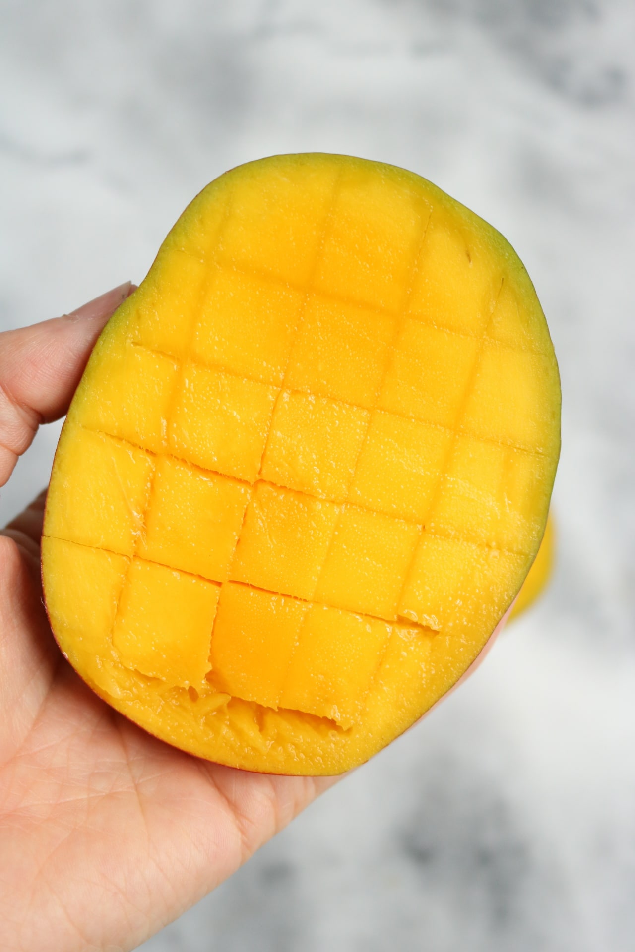 freshly cut mango | The Nutrition Adventure