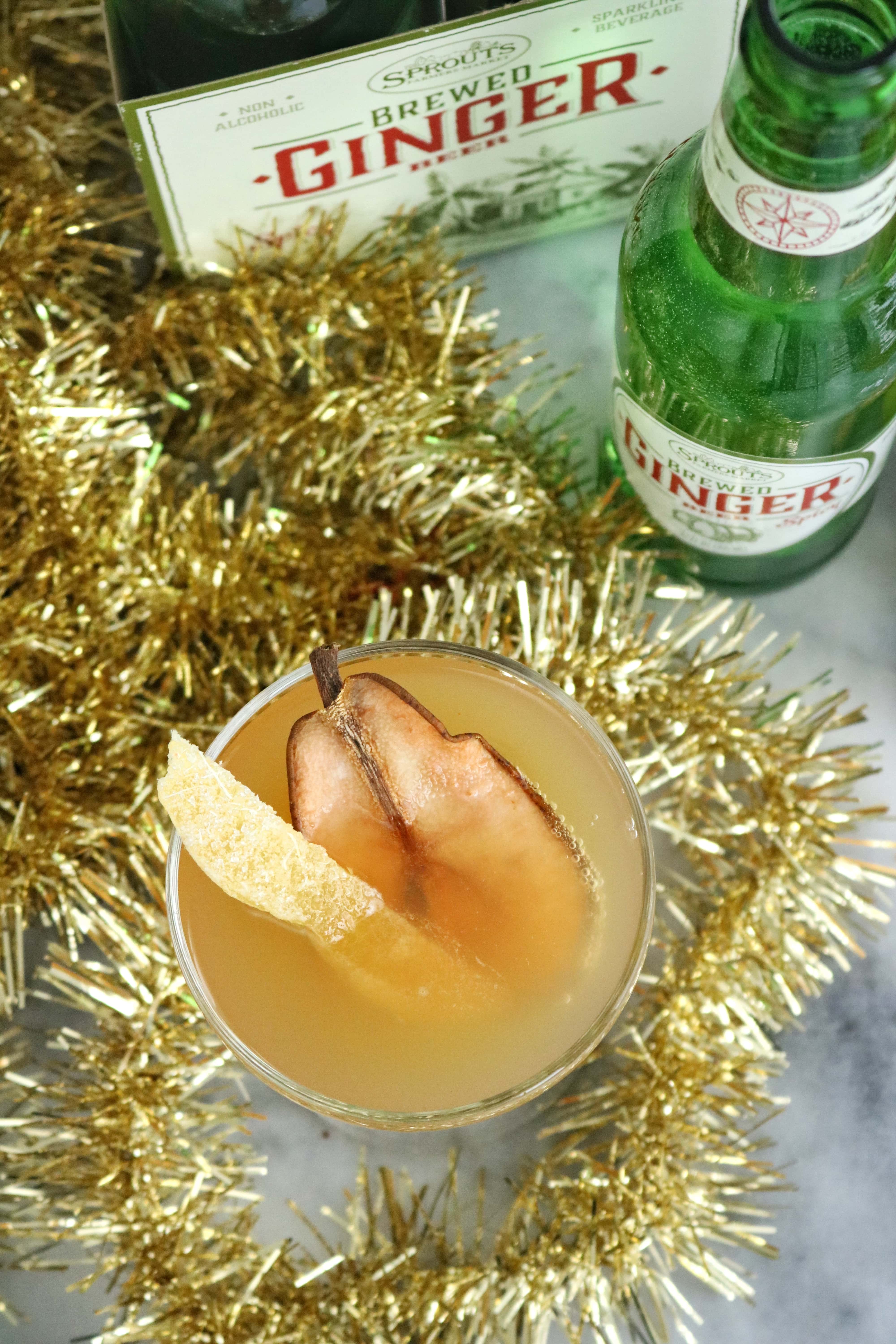 Ginger Beer Pear Punch | The Nutrition Adventure
