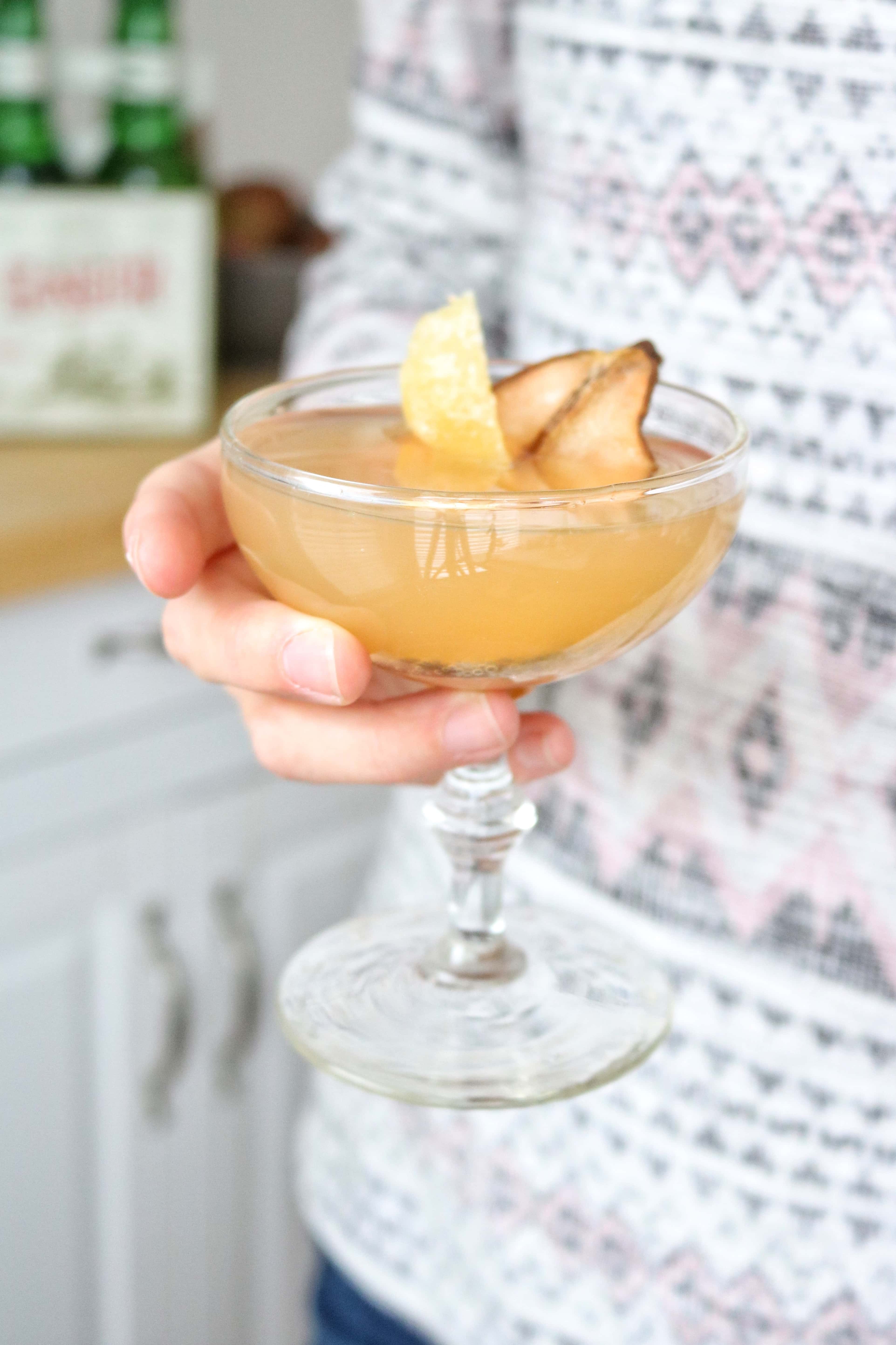 Ginger Beer Pear Punch » The Nutrition Adventure