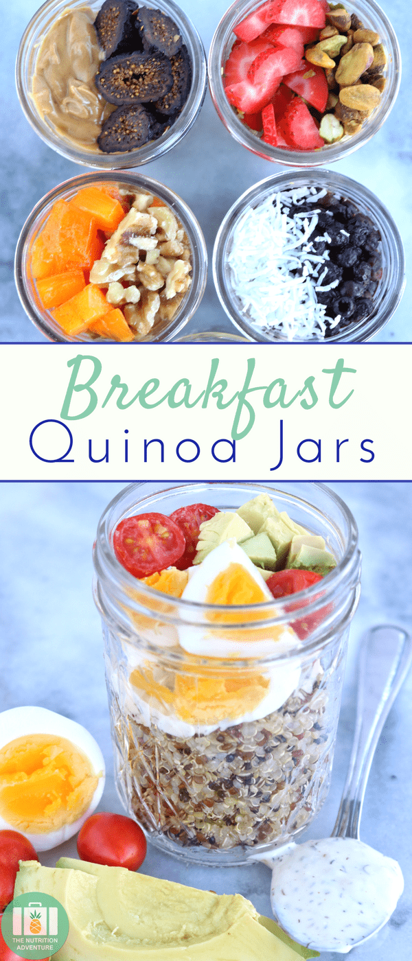 Breakfast Quinoa Jars | The Nutrition Adventure
