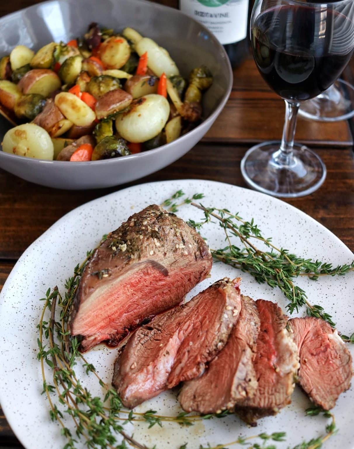 OnePan Beef Tenderloin & Roasted Vegetables The Nutrition Adventure