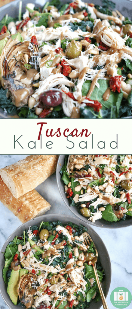 Tuscan Kale Salad | The Nutrition Adventure