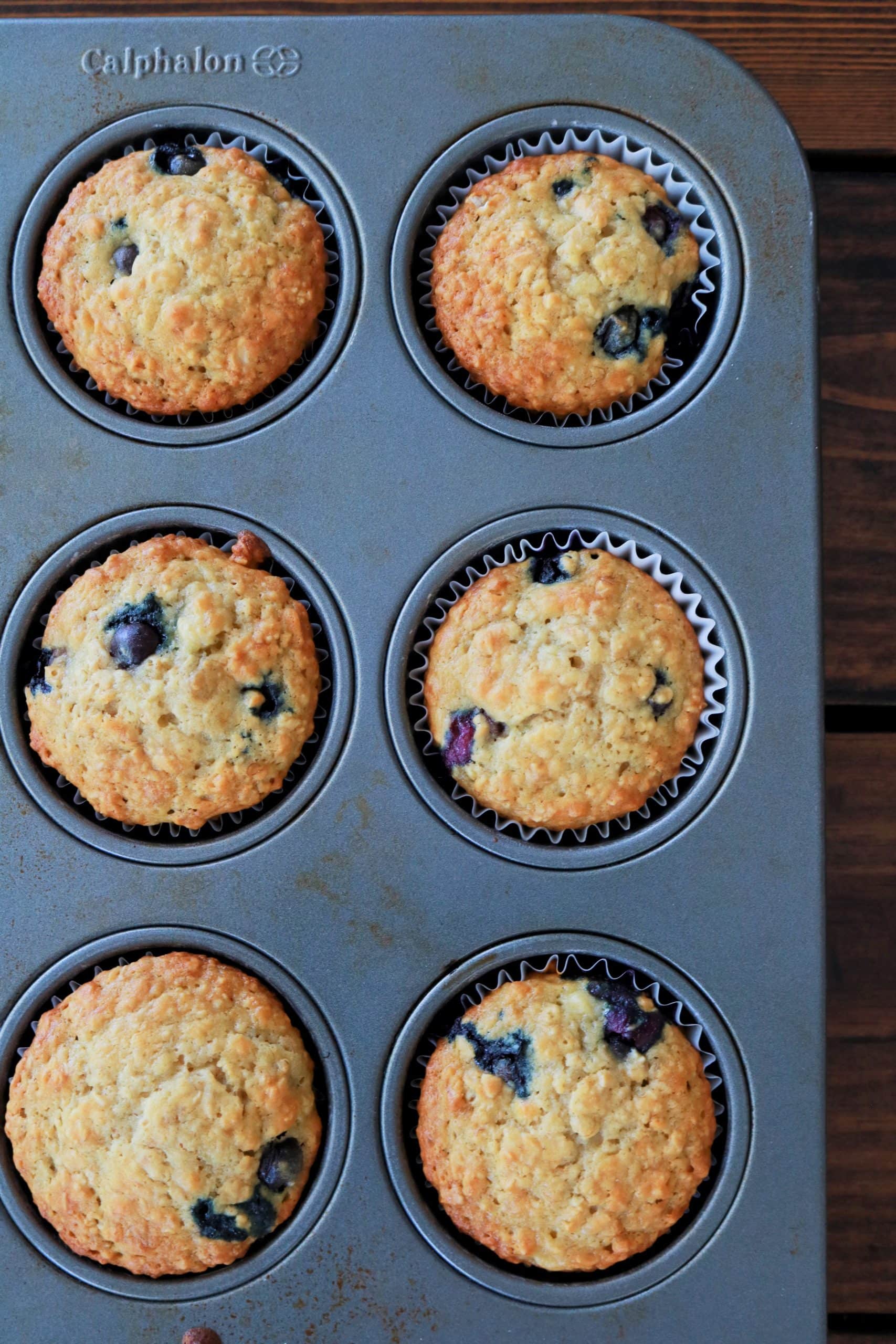 Blueberry Banana Oat Muffins The Nutrition Adventure