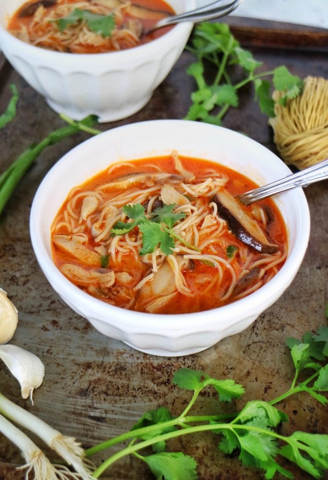 Thai Curry Noodle Soup | The Nutrition Adventure