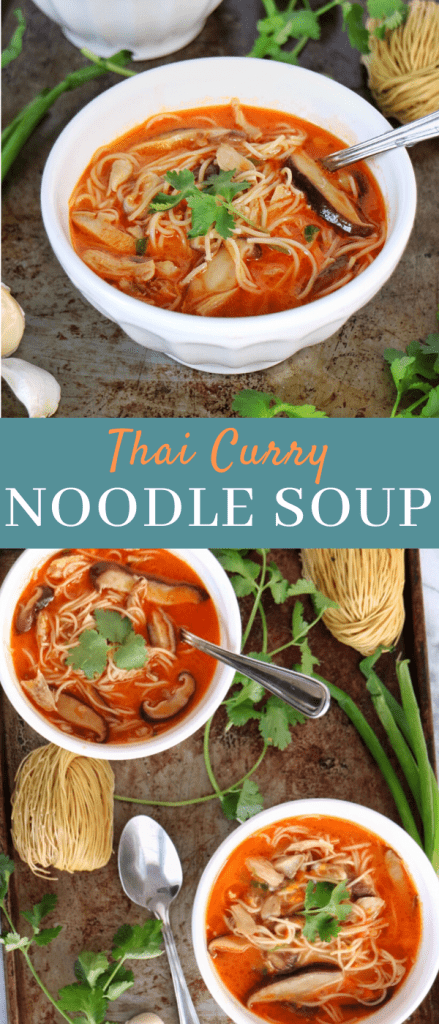 Thai Curry Noodle Soup | The Nutrition Adventure