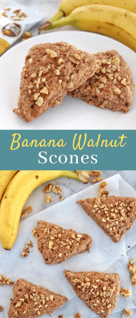 Banana Walnut Scones