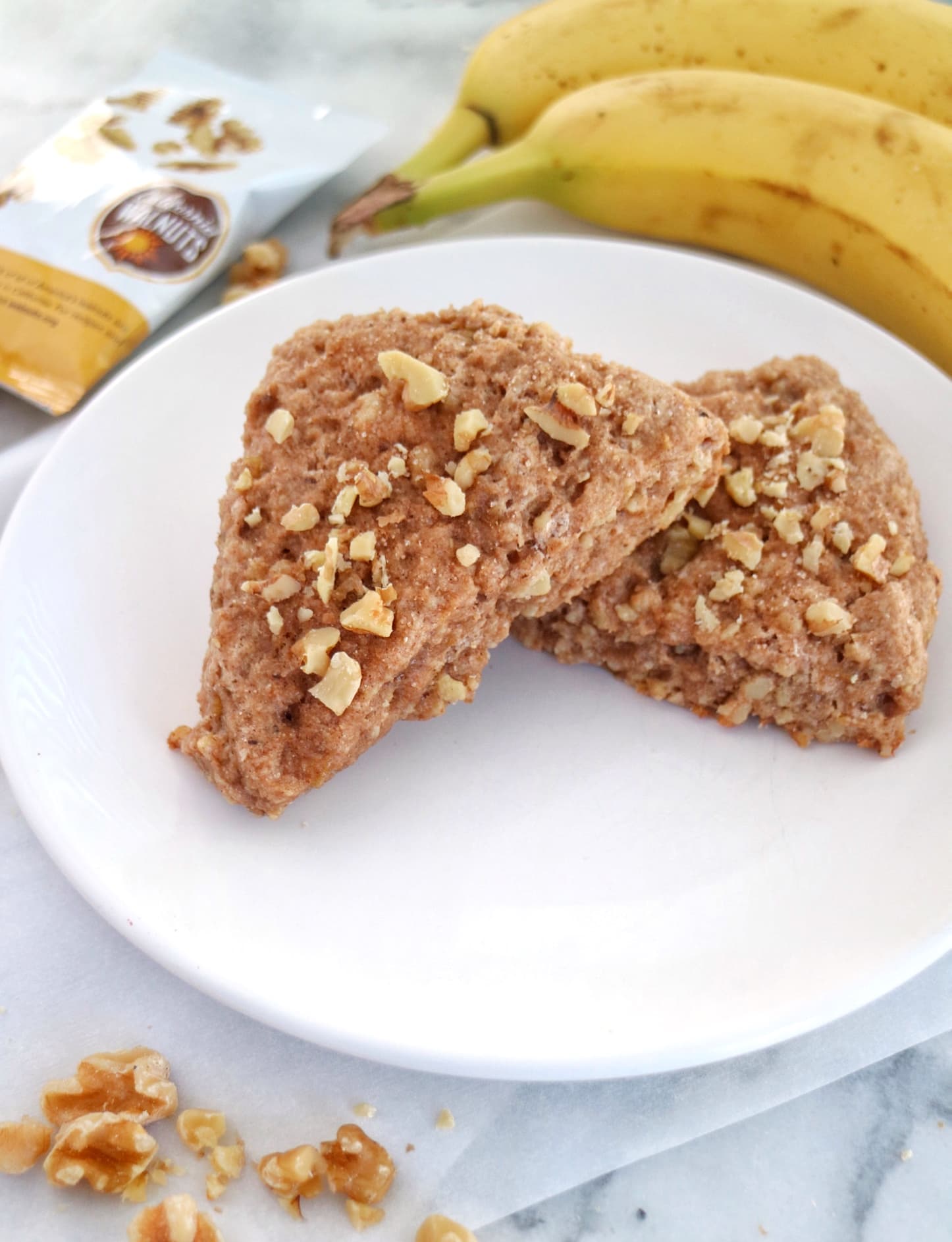 Banana Walnut Scones | The Nutrition Adventure