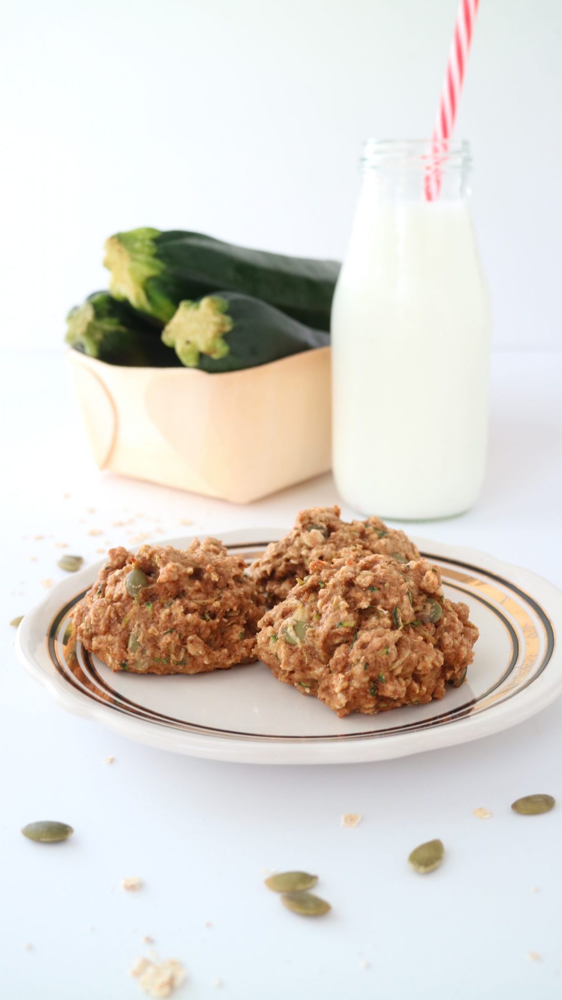 Zucchini Oatmeal Cookies The Nutrition Adventure 5455