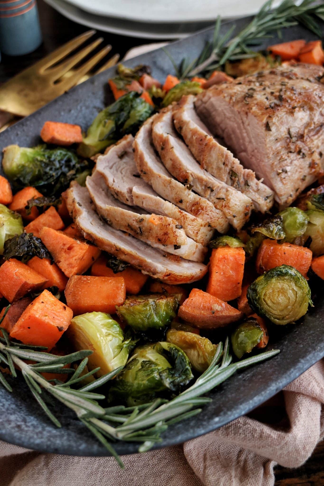 Sheet Pan Pork Roast & Vegetables The Nutrition Adventure