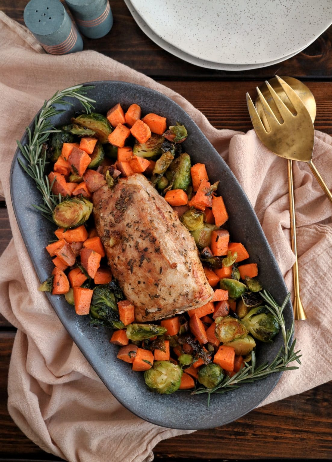 Sheet Pan Pork Roast & Vegetables The Nutrition Adventure